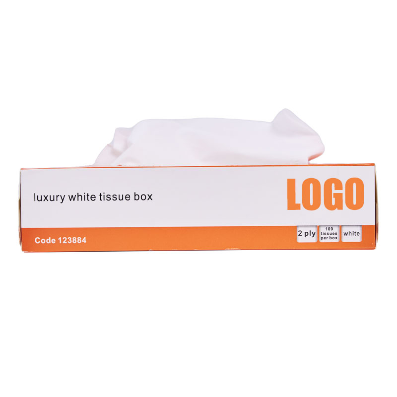 Luxury White Box Facial Tissue