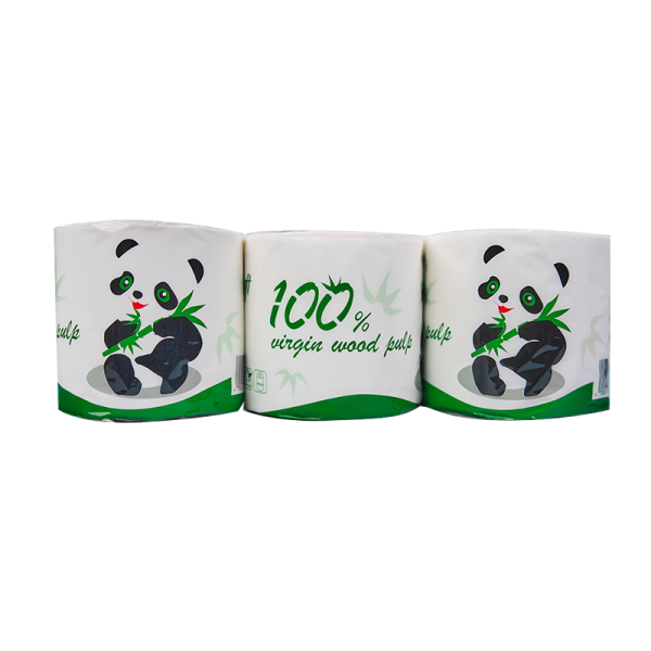 White 4 Ply 12 Rolls Individual Package Toilet Roll Paper - Image 4
