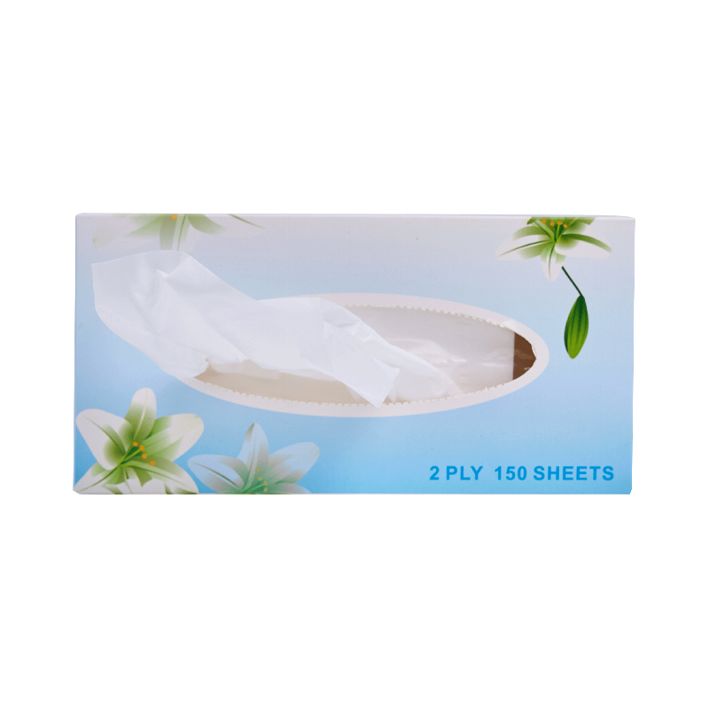 Virgin Wood Pulp 3 Ply Box Package Facial Tissue Paper