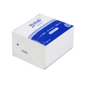 Cube Facial Tissue With Plastic Packaging