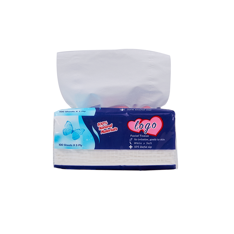 3 Ply 300 Sheets Vigin Wood Pulp Facial Tissue