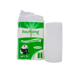 White 2 Ply Fully Embossed Kitchen Roll Towel