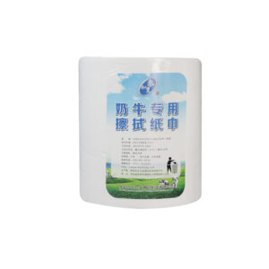 Virgin Wood Pulp Cow Teat Wipes Paper