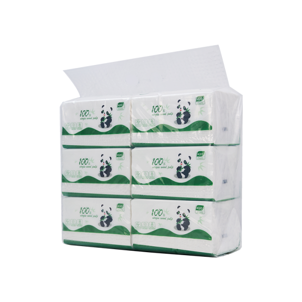 Virgin Wood Pulp 420 Sheet Facial Tissue
