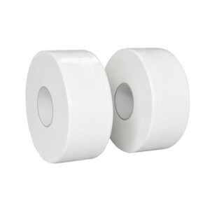 White 3 Ply Jumbo Tissue Roll