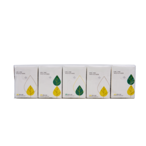 Virgin Wood Pulp 3 Ply 8 Pic Pocket Tissue Paper