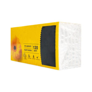 White Full Embossed 120 Sheets Kitchen Paper Towel