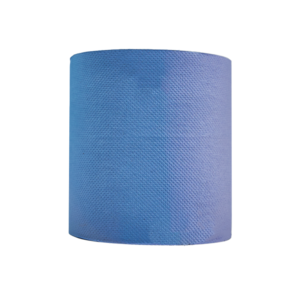 Blue Paper Hand Towel Roll